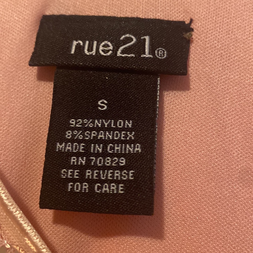Sparkling pink sequin dress from rue 21, size small, worn once. Beautiful bling! - Picture 6 of 8
